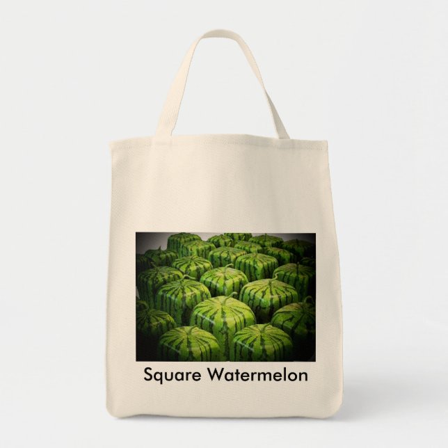 Square Watermelon Tote Bag (Front)