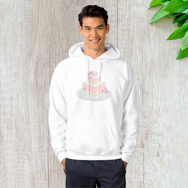 Square Wedding Cake Mens Hoodie (Creator Uploaded)
