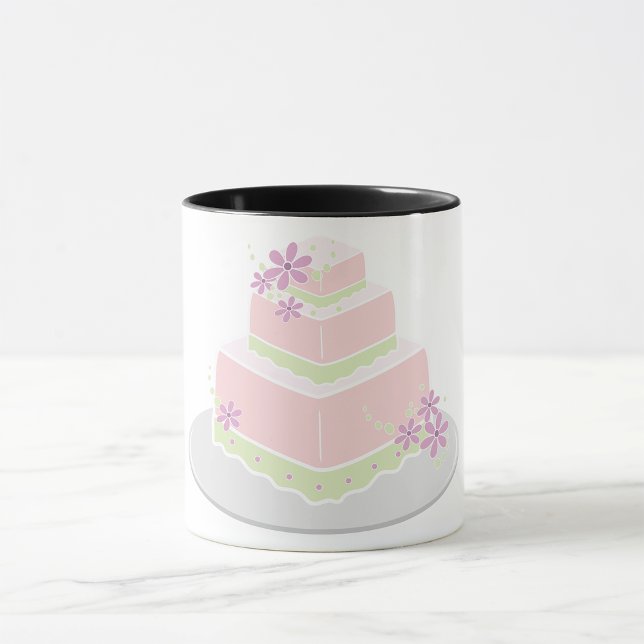 Square Wedding Cake Mug (Creator Uploaded)