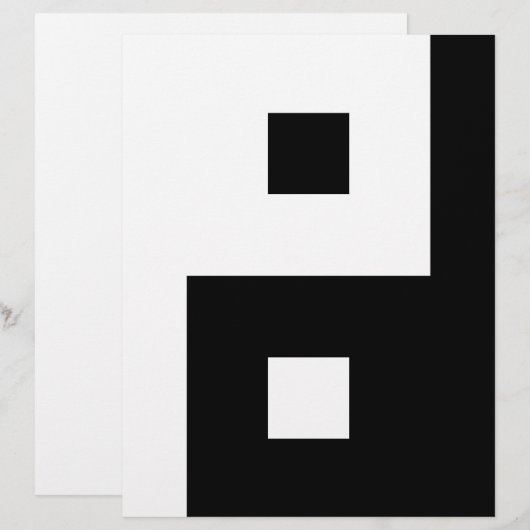 Square Yin Yang (Front/Back)