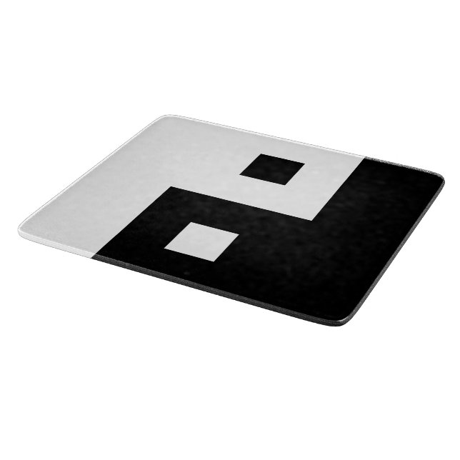 Square Yin Yang Cutting Board (Corner)
