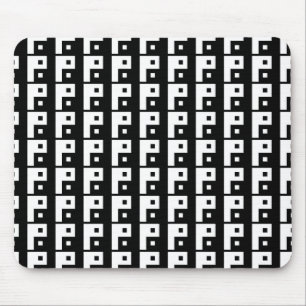 Square Yin Yang Mouse Pad