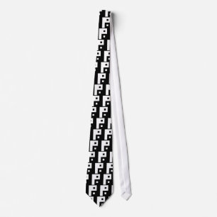 Square Yin Yang Neck Tie