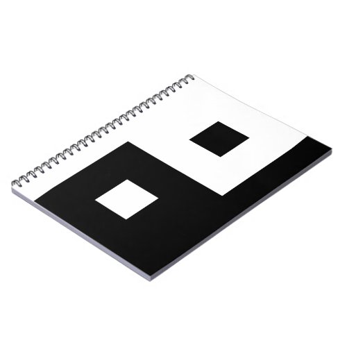 Square Yin Yang Notebook