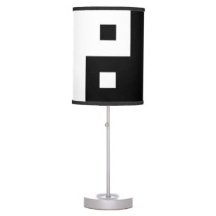 Square Yin Yang Table Lamp