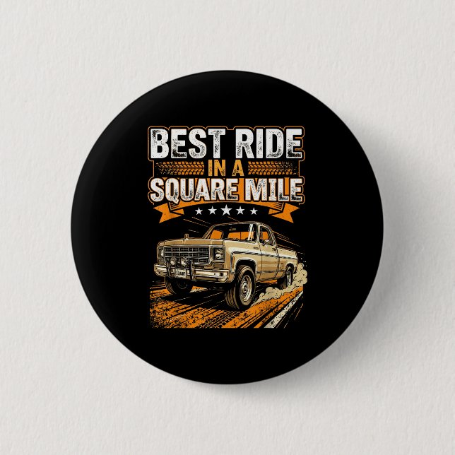 Squarebody Truck  Button (Front)