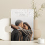 Squared Away | Modern Vertical Photo Save The Date Foil Invitation