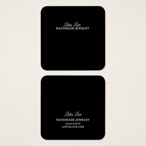 Squared Mighty Size Profile Card, 3.5" x 2.5"