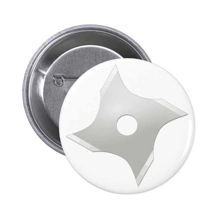 Squared ninja star button