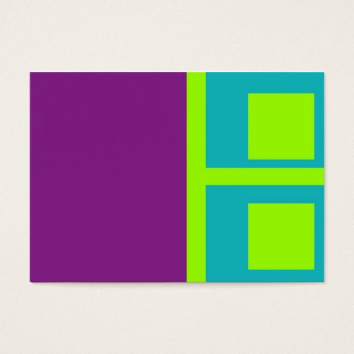 Customizable squares business card templates