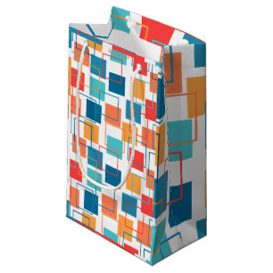 Squares and Outlines  Small Gift Bag