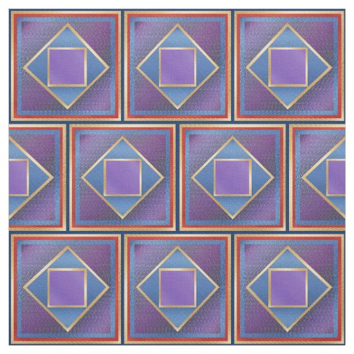 Squares by Nested Squares Fabric