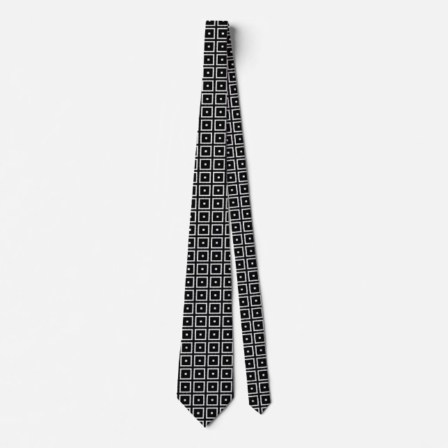 Squares II - v2 Neck Tie (Front)