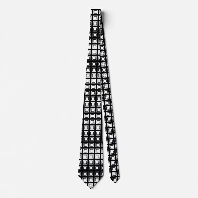 Squares Neck Tie (Front)