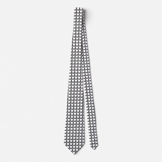 Squares Neck Tie (Front)