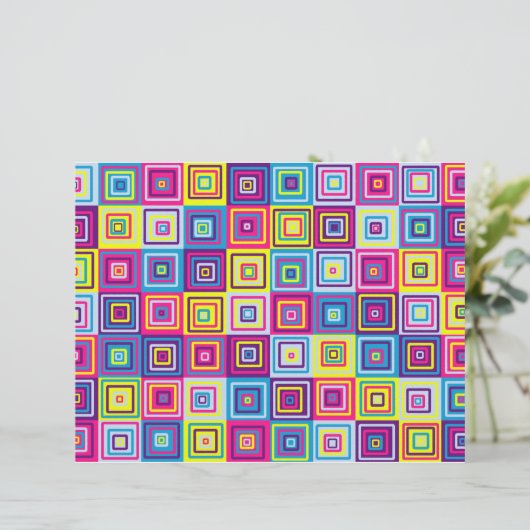 Squares Pattern (Standing Front)