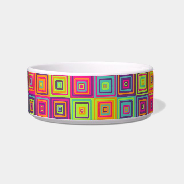 Squares Pattern Bowl (Front)
