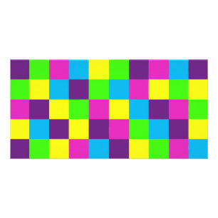 Squares Pattern Card