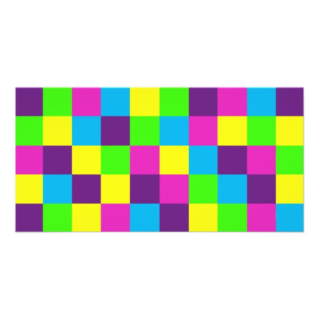 Squares Pattern Card (Front)