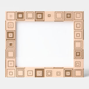Squares Pattern Engraved Frames