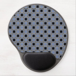 Squares pattern gel mouse pad