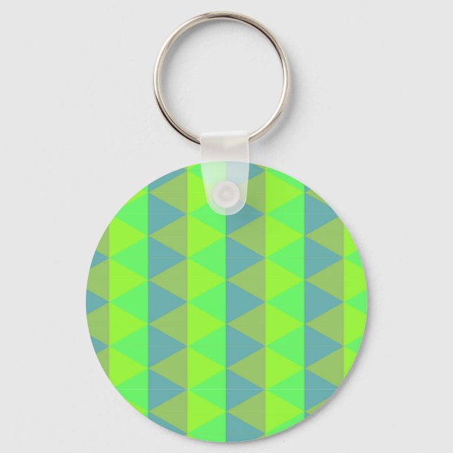 Squares pattern keychain (Front)