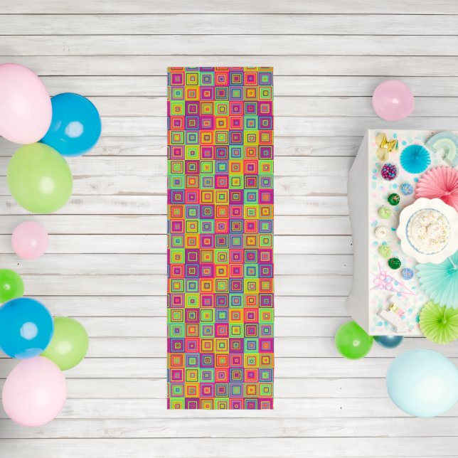 Squares Pattern Outdoor Rug (Insitu (Birthday))
