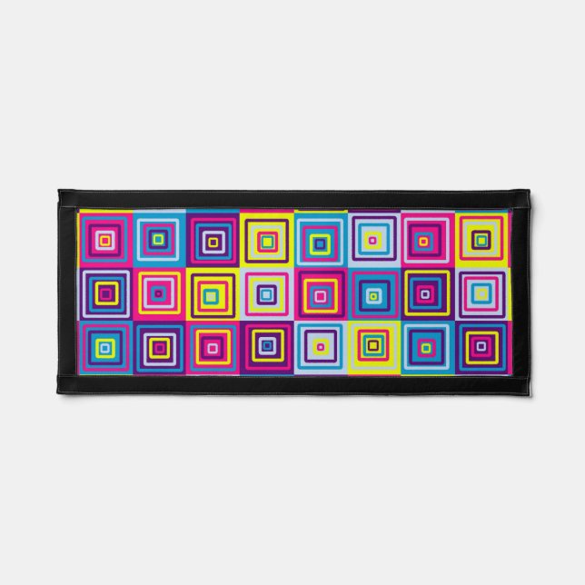 Squares Pattern Pennant (Front)