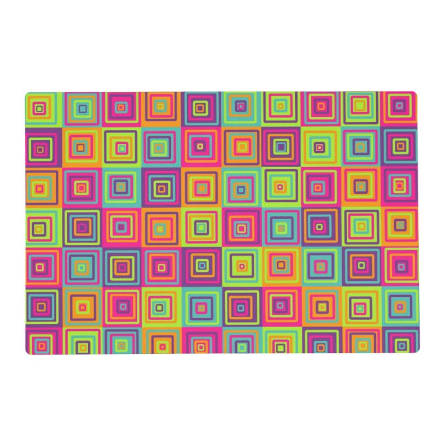 Squares Pattern Placemat (Front)