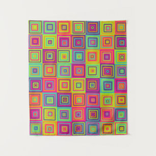 Squares Pattern Tapestry