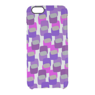 Squares Clear iPhone 6/6S Case