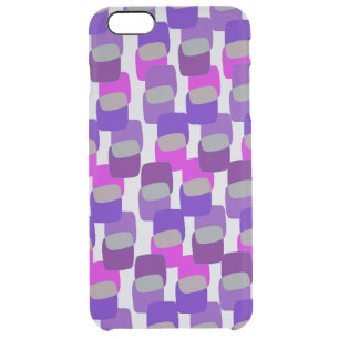 Squares Clear iPhone 6 Plus Case