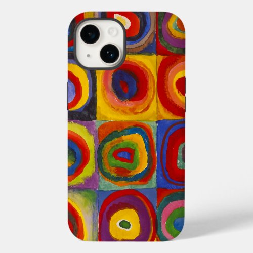 Squares w Concentric Circles 2  Kandinsky  Case_Mate iPhone 14 Case