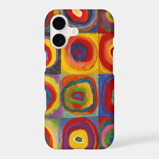 Squares w Concentric Circles | Kandinsky | Case-Mate iPhone Case (Back)