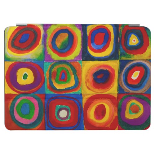 Squares with Circles Abstract Wassily Kandinsky iPad Air Cover