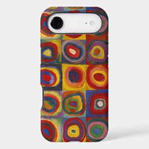 Squares With Concentric Circles iPhone 17 Air Case