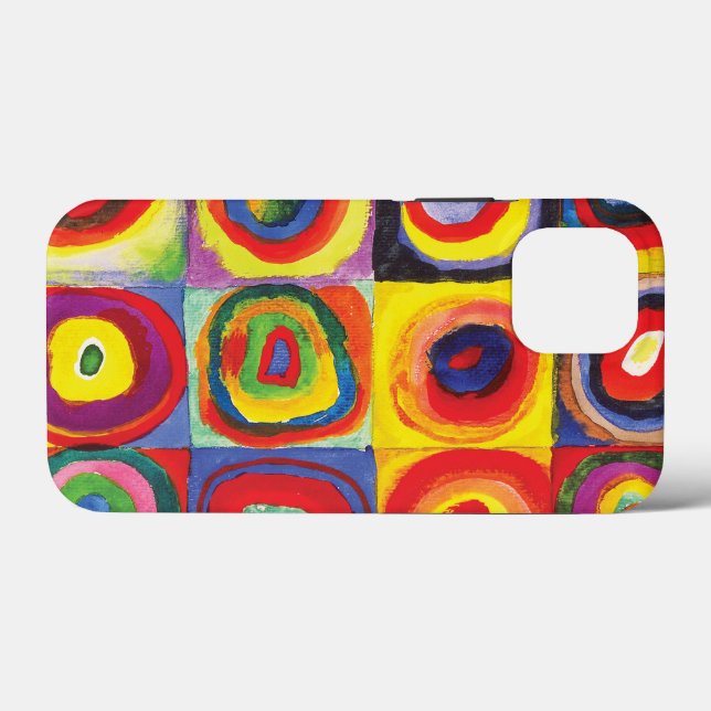Squares with Concentric Circles Hiroaki Takahashi Case-Mate iPhone Case (Back (Horizontal))