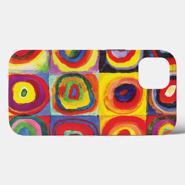 Squares with Concentric Circles Hiroaki Takahashi Case-Mate iPhone Case (Back (Horizontal))