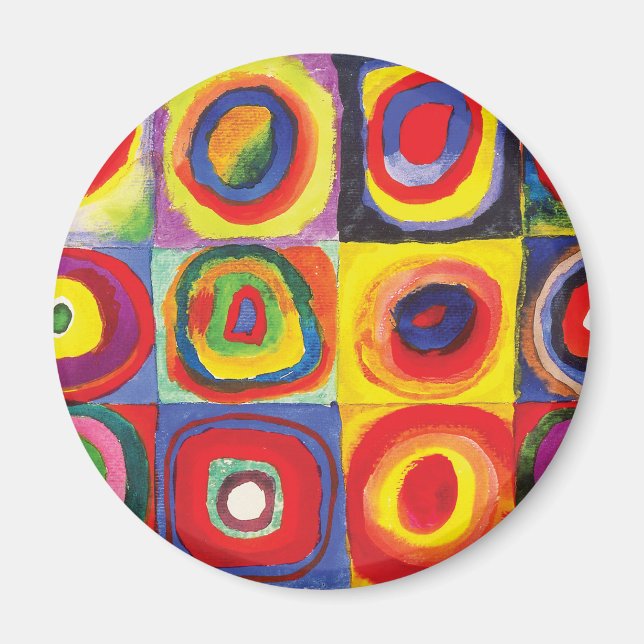 Squares with Concentric Circles Hiroaki Takahashi Magnet (Front)