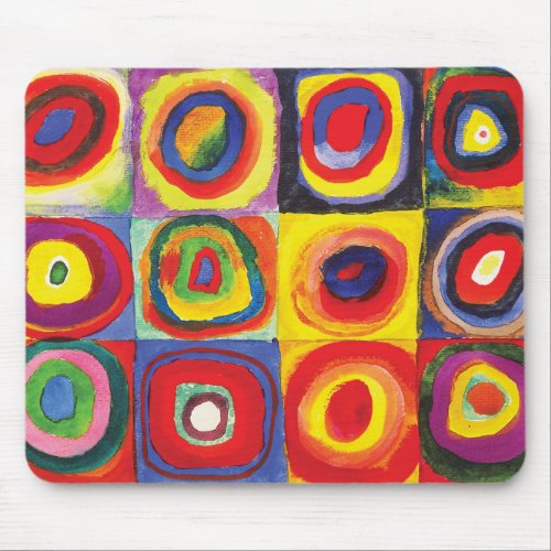Squares with Concentric Circles Hiroaki Takahashi Mouse Pad