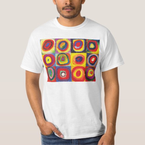 Squares with Concentric Circles Hiroaki Takahashi T_Shirt