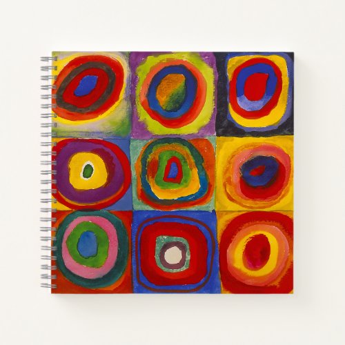 Squares with Concentric Circles  Kandinsky  Notebook