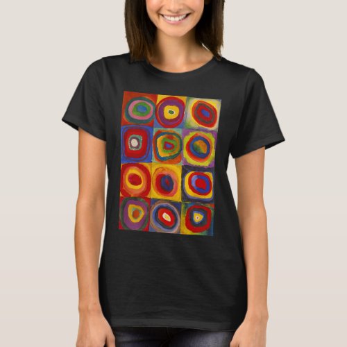 Squares with Concentric Circles  Kandinsky  T_Shirt