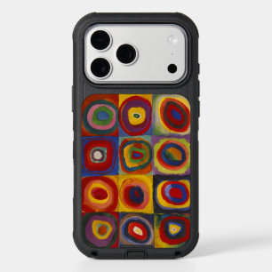 Squares With Concentric Circles iPhone 17 Pro Max Case