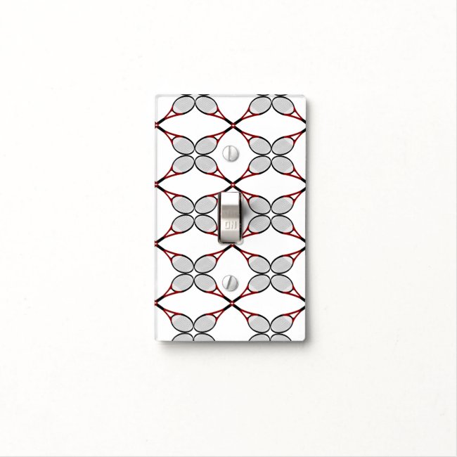 Squash Abstract Pattern Light Switch Cover