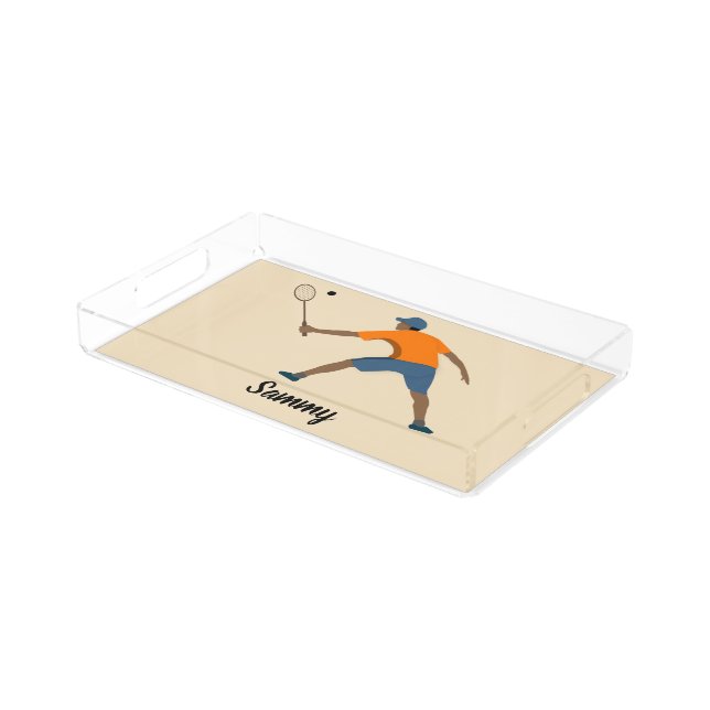 Squash Acrylic Tray (Angled)