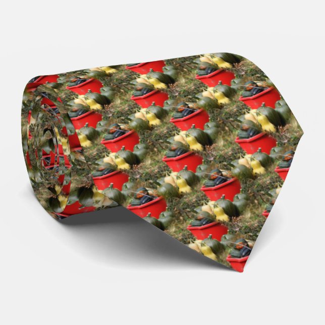 Squash Country Garden Harvest Orton  Neck Tie (Rolled)