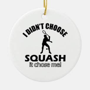 squash design ceramic ornament