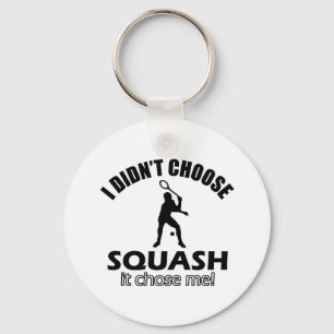 squash design keychain