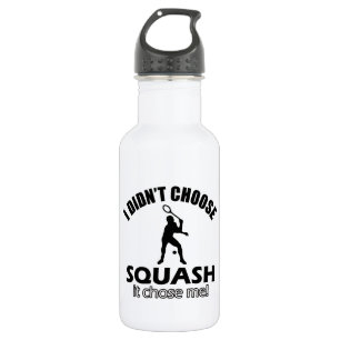 squash design water bottle